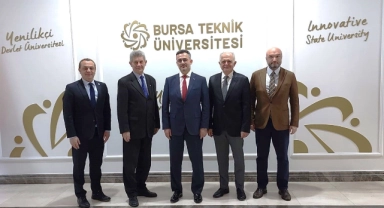 BUSİAD'dan Rektör Çağlar'a ziyaret