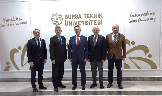 BUSİAD'dan Rektör Çağlar'a ziyaret