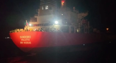 Çanakkale Boğazı'nda boş tanker arızası
