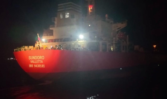 Çanakkale Boğazı'nda boş tanker arızası