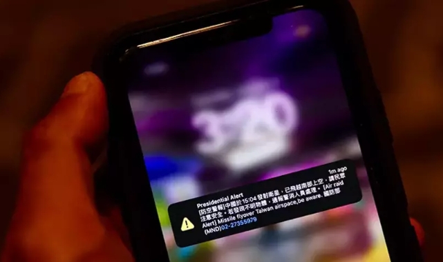 Çin uydu fırlattı, Tayvan’da alarm verildi