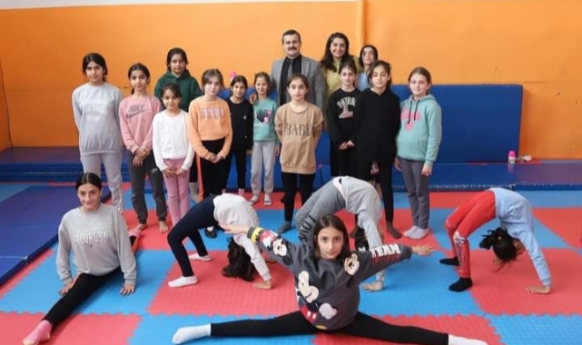 Çukurca’da spor kursları büyük ilgi görüyor