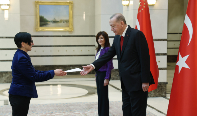 Cumhurbaşkanı Erdoğan büyükelçileri kabul etti