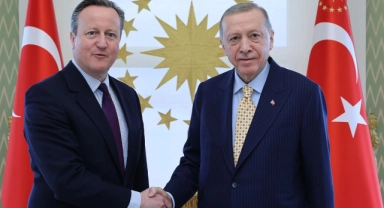 Cumhurbaşkanı Erdoğan, Cameron'ı kabul etti!