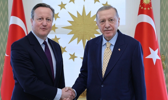 Cumhurbaşkanı Erdoğan, Cameron'ı kabul etti!