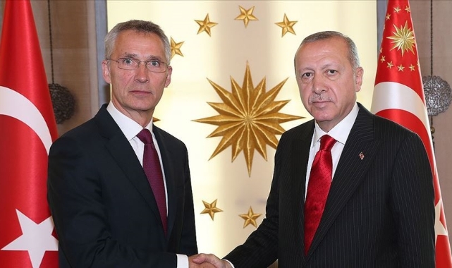 Cumhurbaşkanı Erdoğan, NATO Genel Sekreteri Stoltenberg ile görüştü