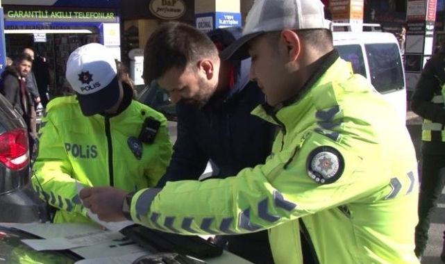 Denetimde ceza yedi ardından yüzleri güldürdü