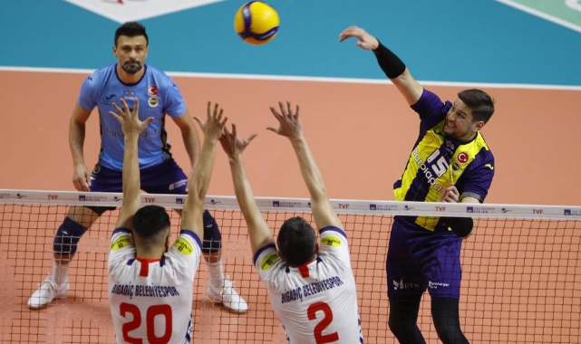 Efeler Ligi: Fenerbahçe: 3 - Bigadiç Belediye Spor: 0