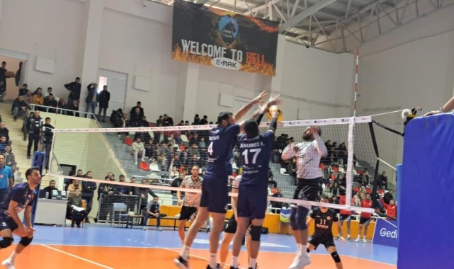 Efeler Ligi: TÜRŞAD: 3 – Hatay Büyükşehir Belediyespor: 1