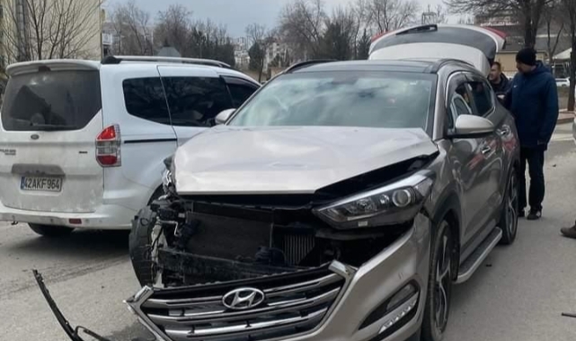 Elazığ’da cip ile pikap çarpıştı: 1 yaralı