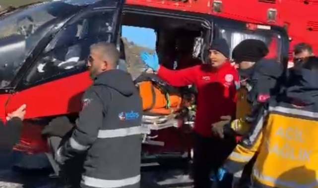 Elektrik akımına kapıldı! Yardımına ambulans itfaiye yetişti