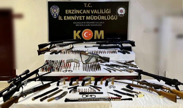 Erzincan’da suç örgütlerine yönelik operasyon: 6 gözaltı