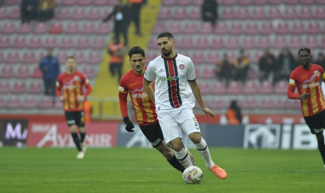 Fatih Karagümrük ile Kayserispor 7. randevuda