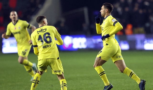 Fenerbahçe, Gaziantep'te 3 puanı tek golle aldı