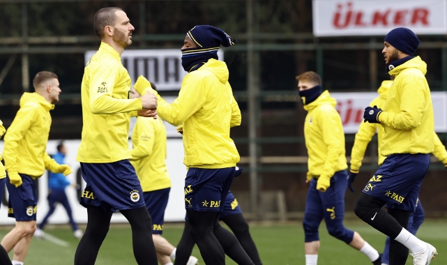 Fenerbahçe pas çalıştı