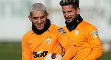 Galatasaray antrenmanında sürpriz isim!