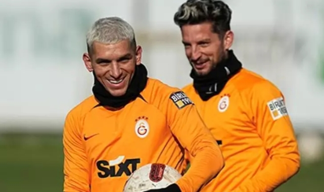 Galatasaray antrenmanında sürpriz isim!