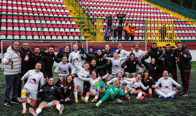 Galatasaray, Kadın Futbol Süper Ligi'nde liderliğe yükseldi