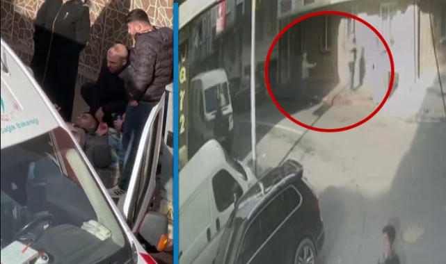 Güpegündüz sokak ortasında vuruldu