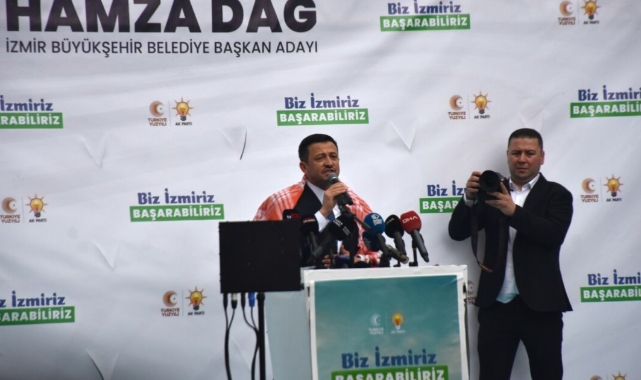 Hamza Dağ’dan İzmir’de dikkat çeken mesajlar!
