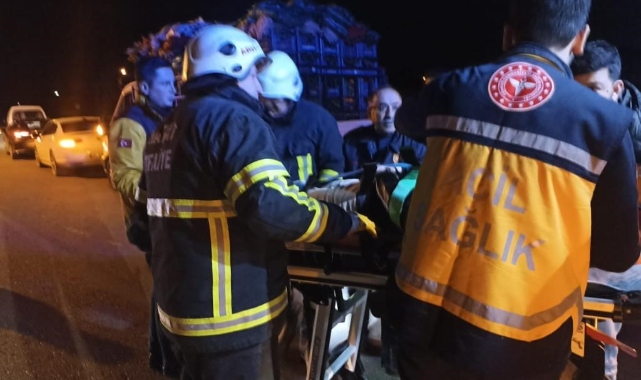 Hatay’da kontrolden çıkan araç bahçeye uçtu: 6 yaralı