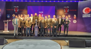 ING Basketbol Erkekler Türkiye Kupası kura çekimi yapıldı