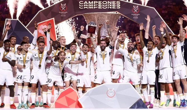 İspanya Süper Kupa’da şampiyon Real Madrid