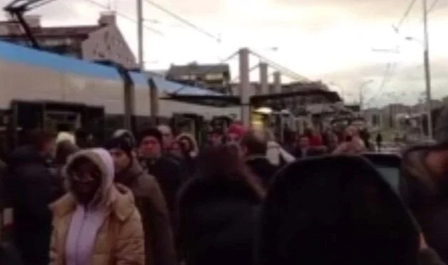 İstanbul'da tramvay kazası!