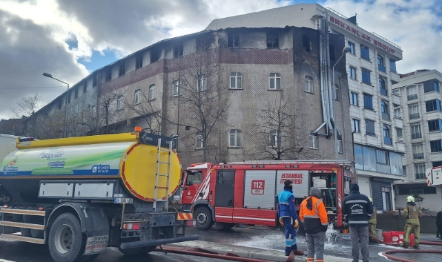 İşyeri 1 saat arayla alevlere yeniden teslim oldu!