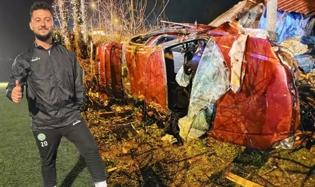 Kahreden kaza! Amatör futbolcu hayatını kaybetti