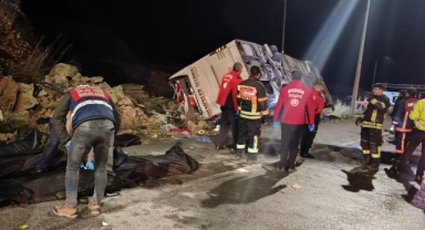 Katliam gibi kazadan ilk görüntü!