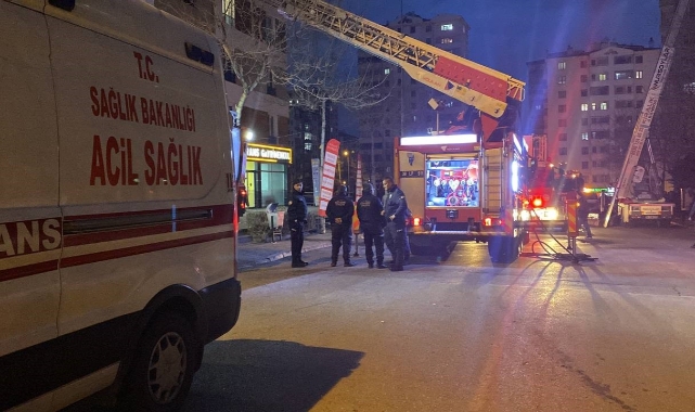 Kayseri’de ev yangını: 7 kişi dumandan etkilendi