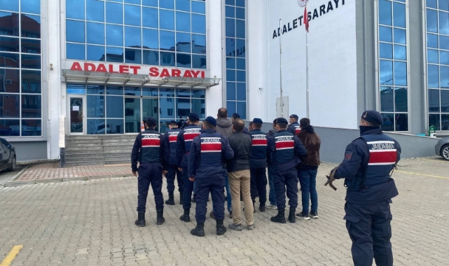 Keşan’da 5 firari hükümlü yakalanarak tutuklandı
