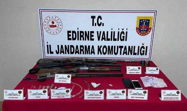 Keşan’da uyuşturucu operasyonu: 2 gözaltı
