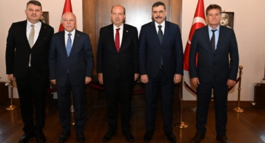 KKTC Cumhurbaşkanı Tatar’dan Vali Çiftçi'ye teşekkür