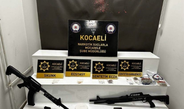 Kocaeli’de uyuşturucu operasyonu: 3 tutuklama