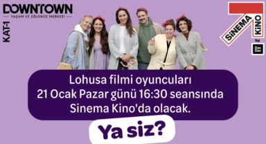 Lohusa filmi oyuncuları Sinema Kino’ya geliyor