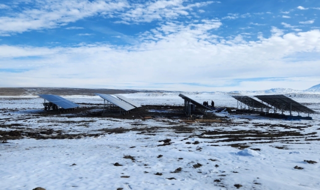 Malazgirt güneş enerjisi ile suya kavuştu