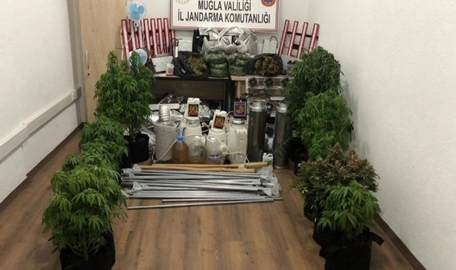 Marmaris'te uyuşturucu operasyonu!