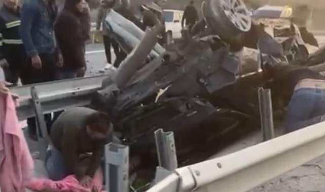 Mersin'de feci kaza! 1 ölü 3 ağır yaralı