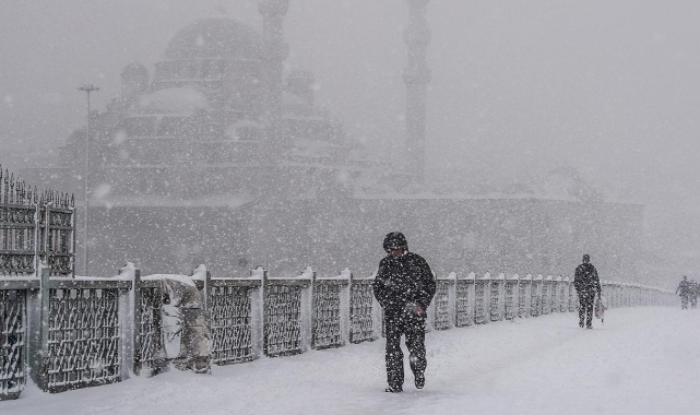 Meteoroloji'den sarı ve turuncu kodlu 'kar' uyarısı!