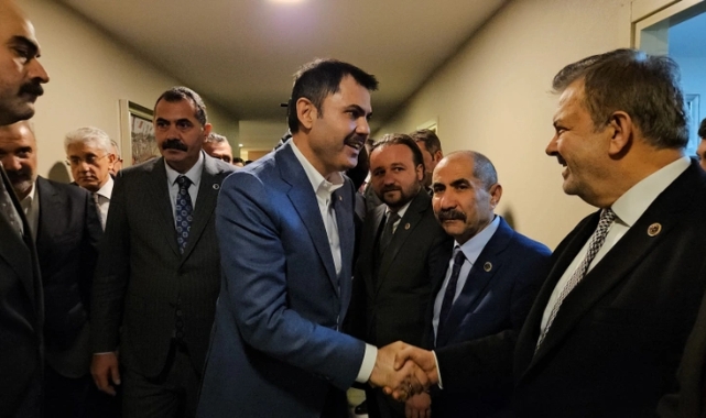 Murat Kurum'dan MHP'ye ziyaret