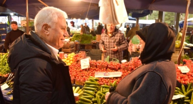 Mustafa Bozbey seçim çalışmalarına hız kesmeden devam etti!