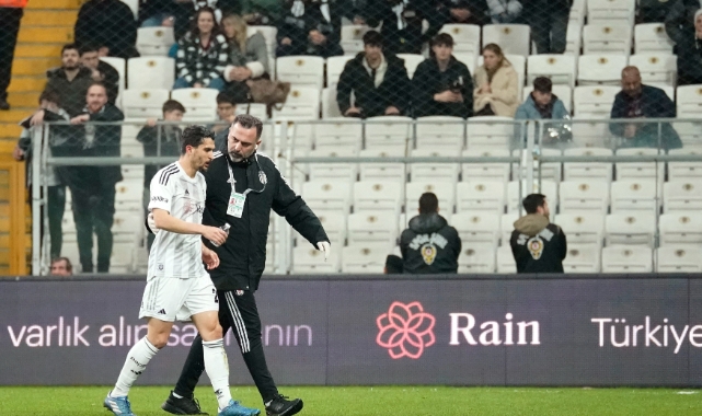 Necip Uysal maça devam edemedi