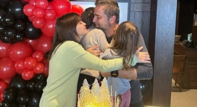 Neslişah Alkoçlar-Engin Altan Düzyatan'ın oğulları Emir Aras 8 yaşında