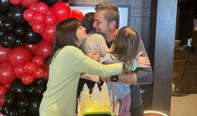 Neslişah Alkoçlar-Engin Altan Düzyatan'ın oğulları Emir Aras 8 yaşında