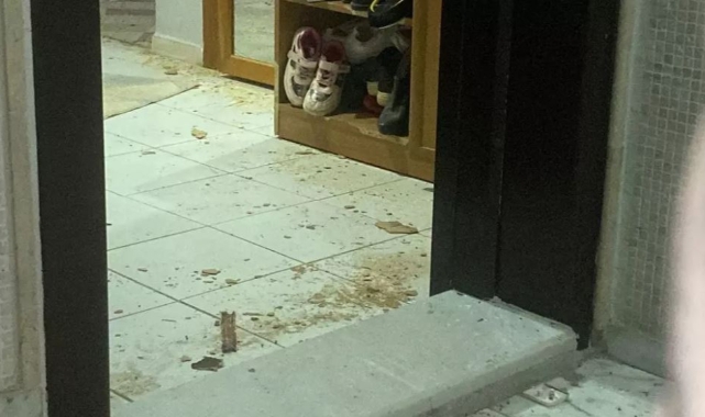 Öfkeli koca dehşeti! Tartıştığı eşi kapıyı açmayınca kabusu yaşattı