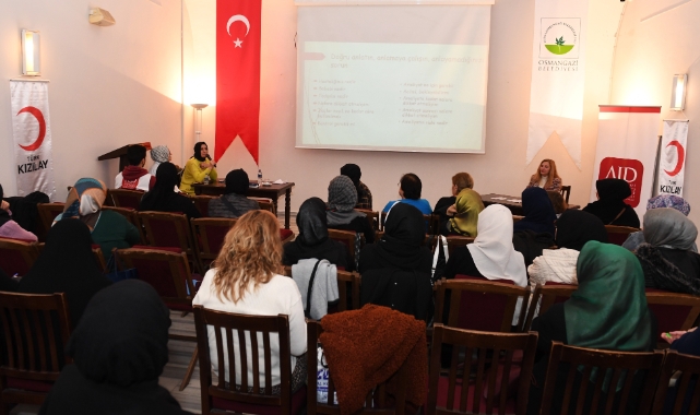 Osmangazi’den sağlık okur yazarlığı eğitimleri