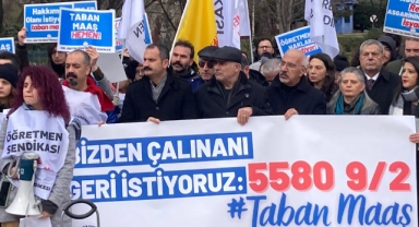 Özel sektörde çalışan öğretmenler meclise yürüdü!