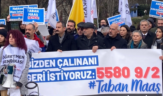 Özel sektörde çalışan öğretmenler meclise yürüdü!